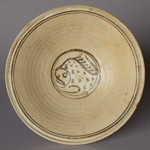 Sukhothai fish plate from the 'Longquan' wreck, diameter 25cm