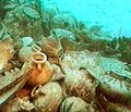 Underwater jars on Turiang